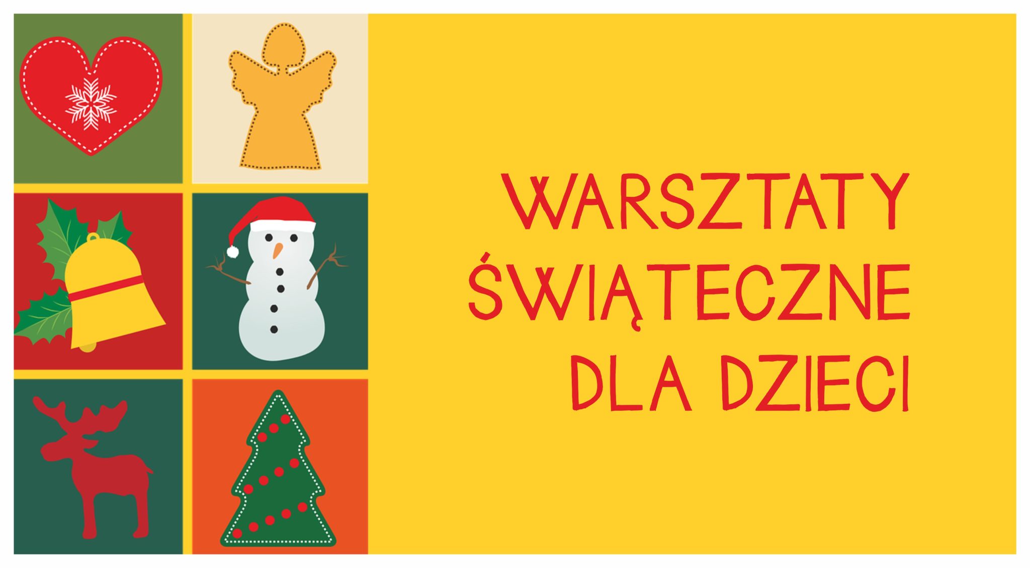 warsztaty świąteczne dla dzieci tablica 1